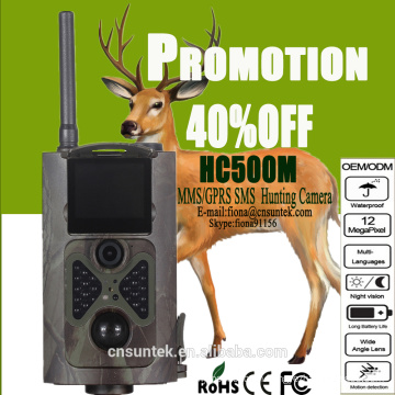 MMS GPRS infrared hunting trail camera mms forest hunting camera HC500M